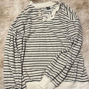 Striped Crew Neck Sweater